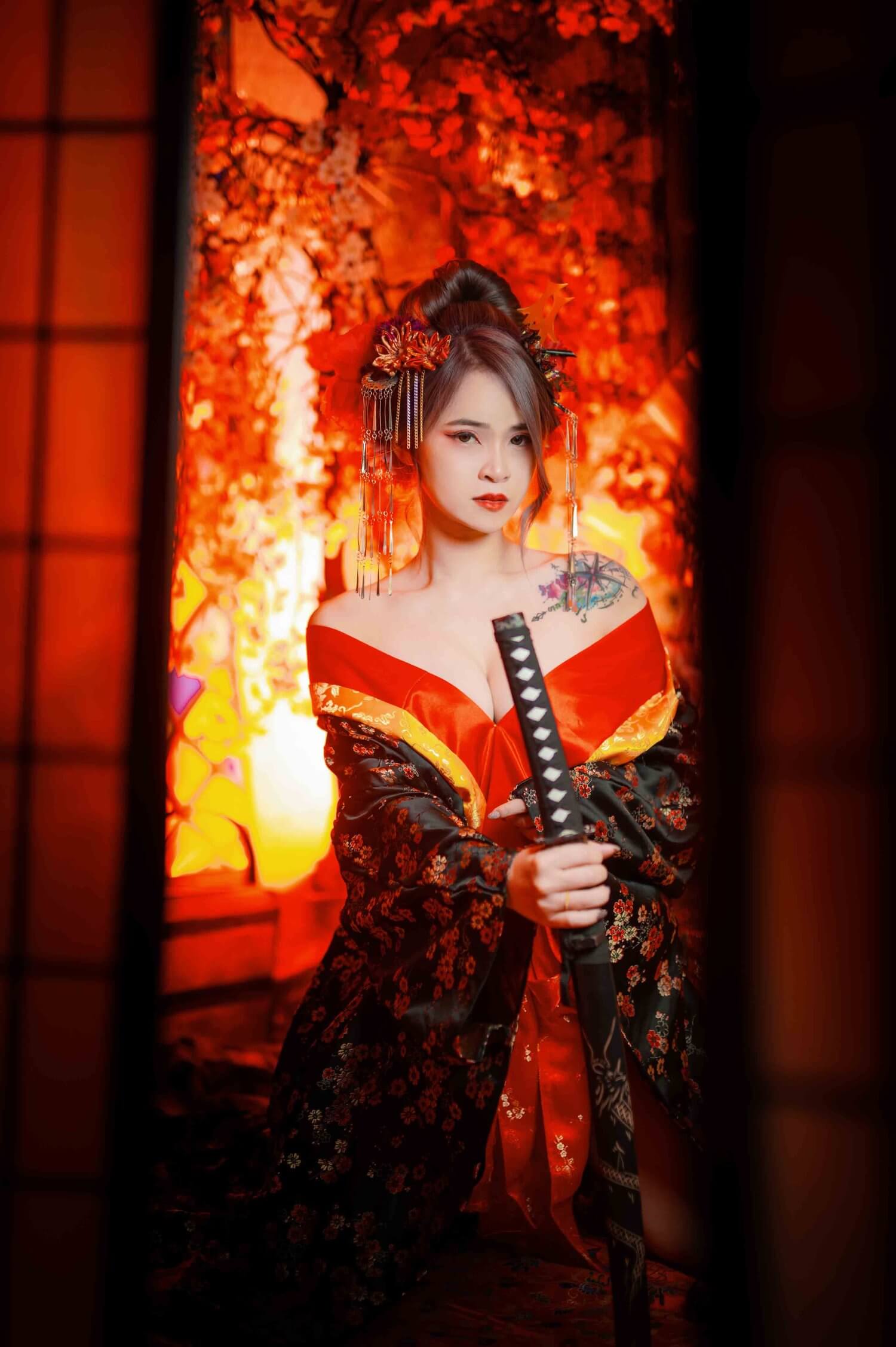 花魁之魅：捕捉優雅動人的每一刻的第6張圖片